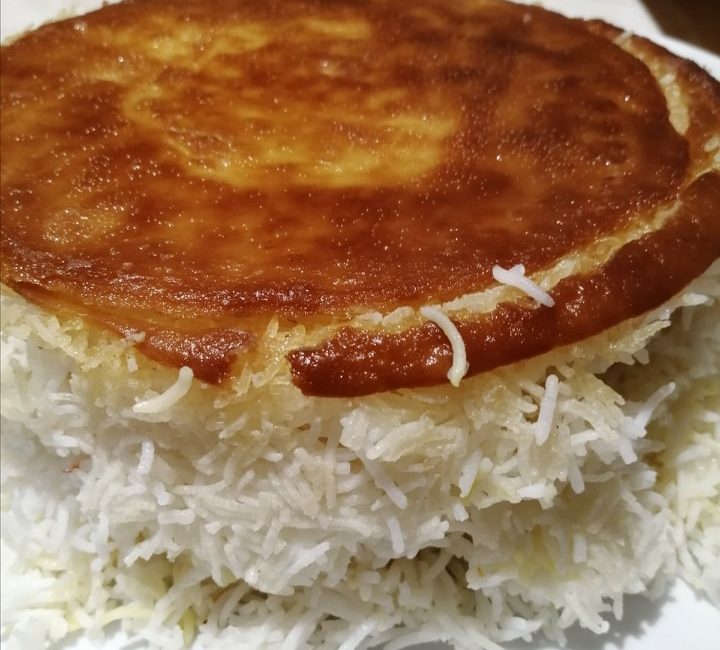 Tahchin Recipe | Saffron Chicken Persian Rice Cake - Matcha & Passports