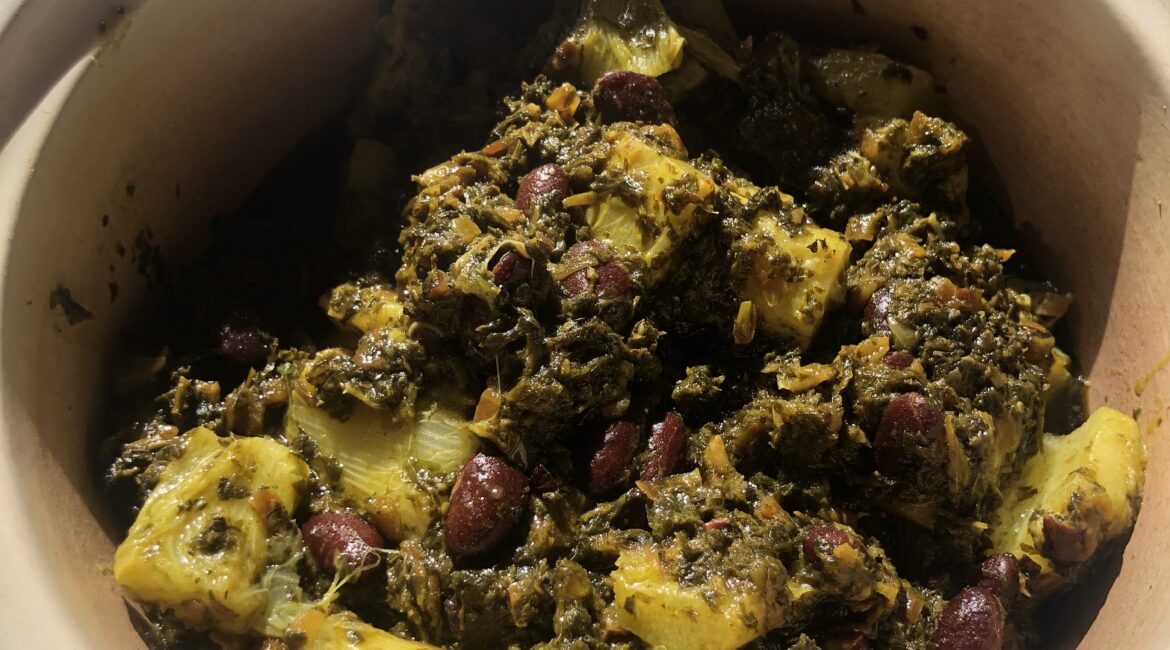 Khoresht e Rivas | Iranian Rhubarb Stew | خورشت ریواس - Vegan Middle East
